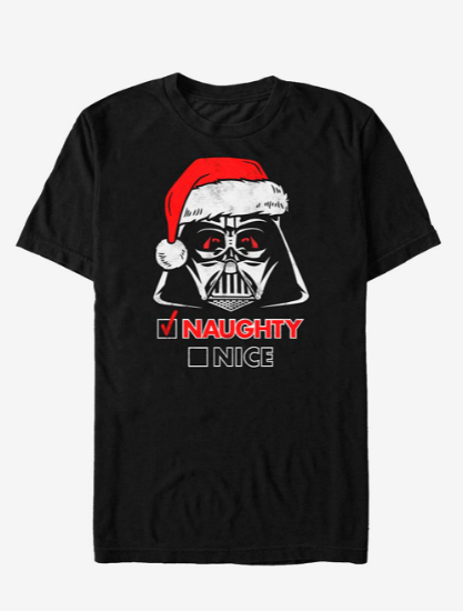 naughty and nice t shirts